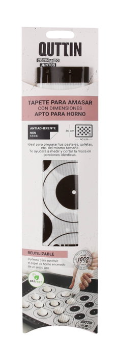 Quttin Tapete de Horno de Silicona 30x40 cm (Pack de 24)</div>