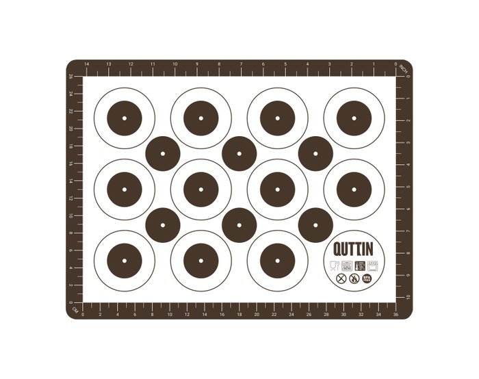 Quttin Tapete de Horno de Silicona 30x40 cm (Pack de 24)</div>
