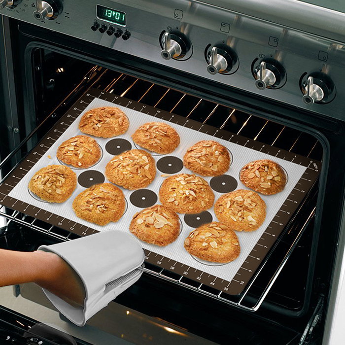 Quttin Tapete de Horno de Silicona 30x40 cm (Pack de 24)</div>