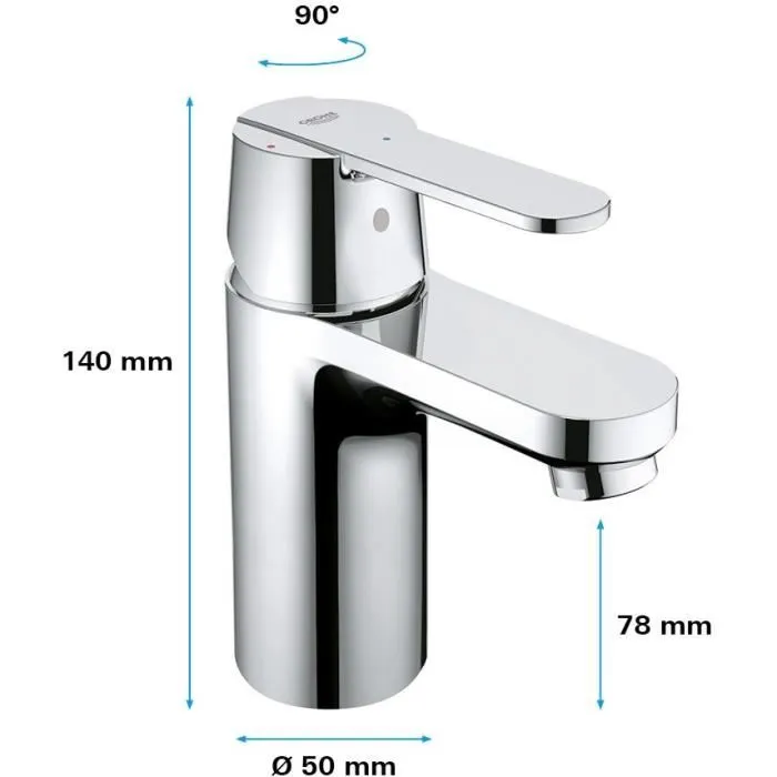 Grohe Mezclador Monomando de Lavabo Tamaño S Grohe Mezclador Monomando de Lavabo Tamaño S