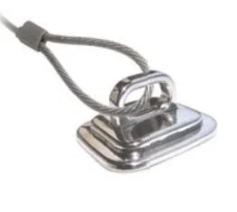 Mobilis Candado AntiTheft Anchor Point 165/ANT/1PTANCRAGE/0 Acero inoxidable Mobilis Candado AntiTheft Anchor Point 165/ANT/1PTANCRAGE/0 Acero inoxidable