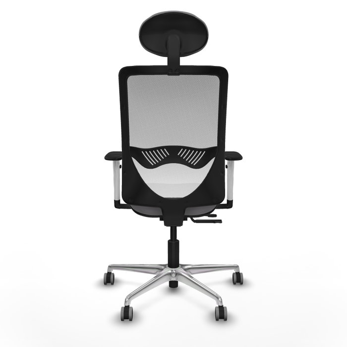 PIQUERAS Y CRESPO Silla de oficina Zulema Gris y Blanco PIQUERAS Y CRESPO Silla de oficina Zulema Gris y Blanco