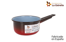La Estrella Cazo Recto 12 cm - 0.7 L Colección Fuego (6 Unidades)