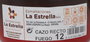 La Estrella Cazo Recto 12 cm - 0.7 L Colección Fuego (6 Unidades)
