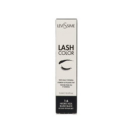 Levissime Tinte Pro Lash Color 15 ml, Negro Azul, Para Pestañas y Cejas, Tono 1-6, Intenso y Brillante