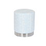 DKD Home Decor Reposapies Mediterraneo Azul Blanco 34 x 40 x 34 cm