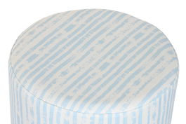 DKD Home Decor Reposapies Mediterraneo Azul Blanco 34 x 40 x 34 cm