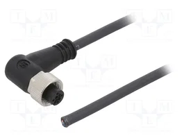 WEIDMÜLLER SAIL-M12BW-4-10U Cable para sensores M12 hembra angular 10m