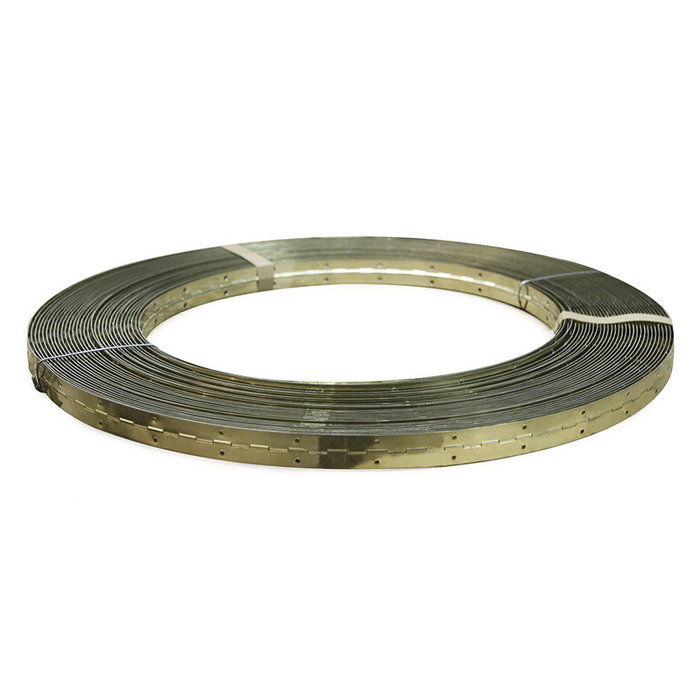 Duver Bisagra Piano Latonada 32x0.7Mm Rollo 5 Metros Acero para Carpintería y Mobiliario Duver Bisagra Piano Latonada 32x0.7Mm Rollo 5 Metros Acero para Carpintería y Mobiliario