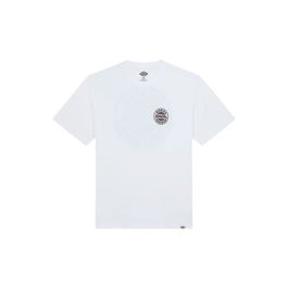 Camiseta de Manga Corta Hombre Dickies Circle Ss Blanco 10 Años