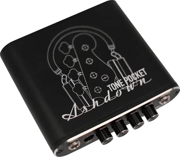 Ashdown Preamplificador De Auriculares / Interfaz De Audio Tone Pocket - Negro