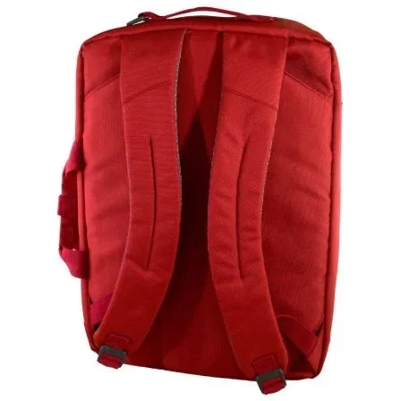 MALETÍN E-VITTA VERSATILE ROJO - PARA PORTÁTILES 15.4"-16"/39.1-40.6CM - INTERIOR ACOLCHADO - CONVERTIBLE MOCHILA - CORREA DE HOMBRO