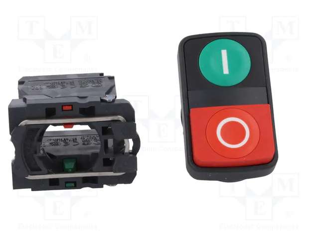 SCHNEIDER ELECTRIC Interruptor Doble Harmony XB5 Rojo/Verde 22mm