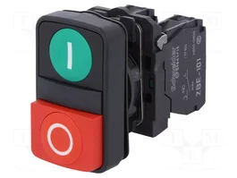 SCHNEIDER ELECTRIC Interruptor Doble Harmony XB5 Rojo/Verde 22mm