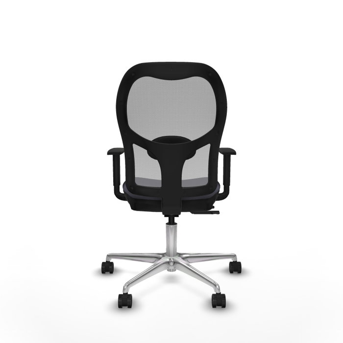 PIQUERAS Y CRESPO Silla de oficina Jorquera Gris con mecanismo Sincro/Traslack