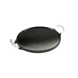 GARCIMA Plancha de Hierro Fundido Esmaltada Redonda Ø 25 cm