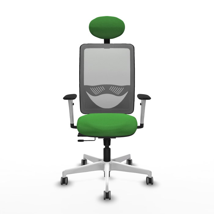 PIQUERAS Y CRESPO Silla de oficina Zulema Verde y Gris PIQUERAS Y CRESPO Silla de oficina Zulema Verde y Gris
