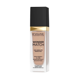 Wonder Match Skin Absolute Perfection, Sin aceite, Base líquida, 15, Natural, 30 ml