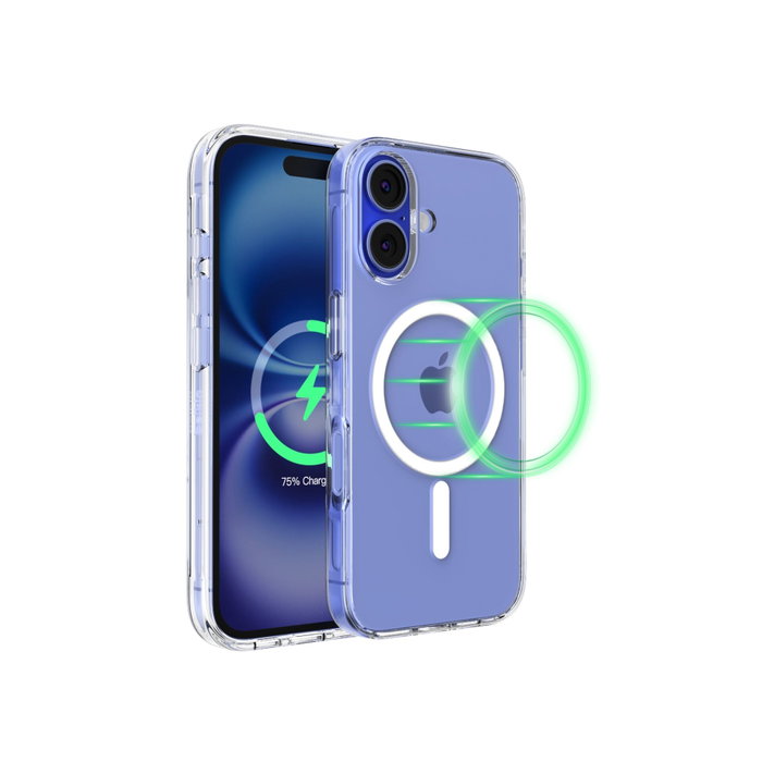 Belkin Funda Transparente para iPhone 16 Compatible con MagSafe MSA025HQCL Belkin Funda Transparente para iPhone 16 Compatible con MagSafe MSA025HQCL