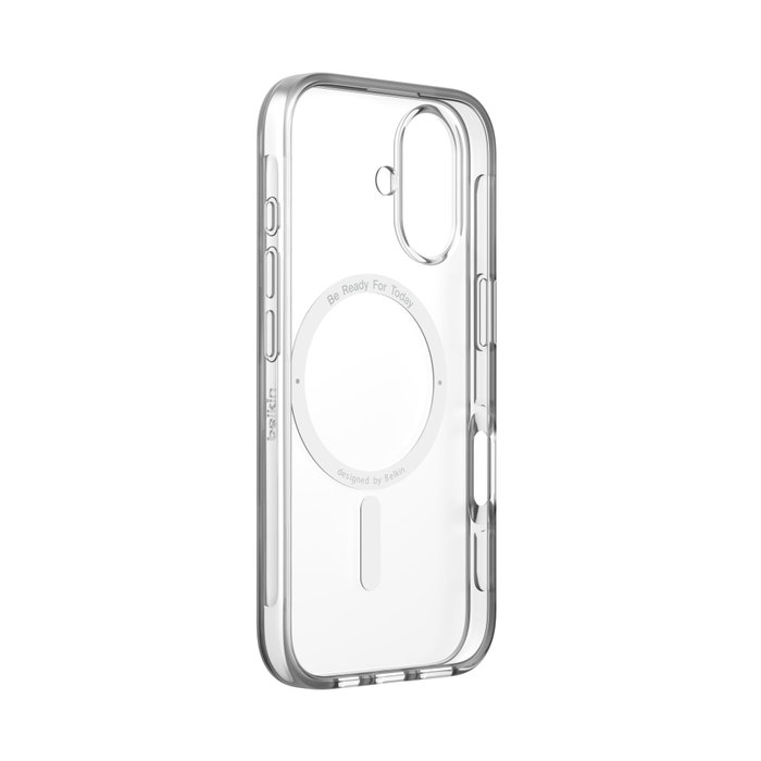 Belkin Funda Transparente para iPhone 16 Compatible con MagSafe MSA025HQCL Belkin Funda Transparente para iPhone 16 Compatible con MagSafe MSA025HQCL