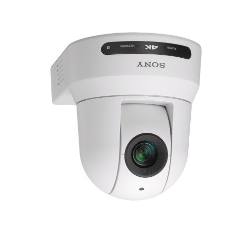 Sony BRC-X400/W BRC-X400 Cámara de Seguridad IP PTZ Interior 4K UHD 8.5 MP Mini-domo Blanco, Sensor Exmor, Montaje Techo/Pared, H.265, 20x Zoom Óptico, PoE