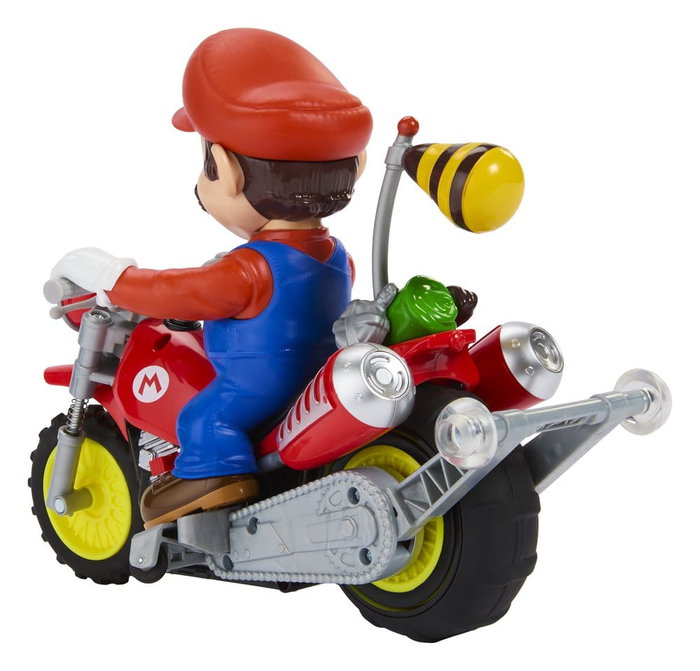 Hot Wheels MATJML15 - Coche de Motocross Mario controlado por Radio para niños