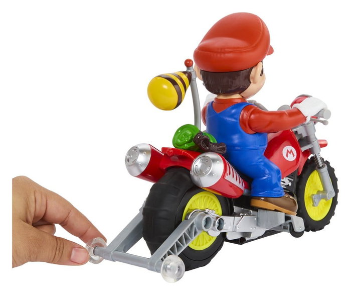 Hot Wheels MATJML15 - Coche de Motocross Mario controlado por Radio para niños