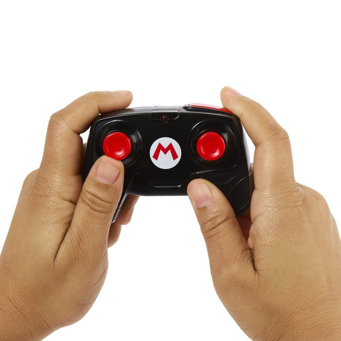 Hot Wheels MATJML15 - Coche de Motocross Mario controlado por Radio para niños