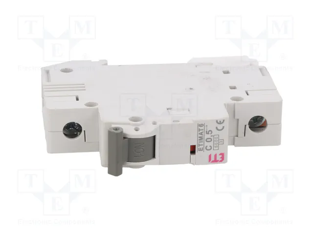 ETI POLAM Interruptor magnetotérmico ETIMAT 6 1P C0,5