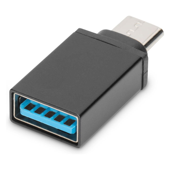 Digitus USB Type-C Adapter, Adaptador USB-C a USB-A, Negro Digitus USB Type-C Adapter, Adaptador USB-C a USB-A, Negro