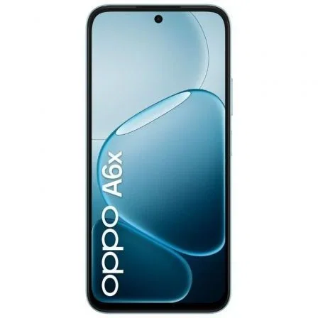 OPPO A6x - Smartphone de 6.75" 120Hz, 4GB RAM + 128GB, Batería 6100 mAh, Procesador Snapdragon 685, Cámara 13 MP, Azul
