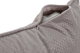 DKD Home Decor Cojin Urban Malva Jaquard Cocodrile 8 x 45 x 45 cm (2 Unidades)