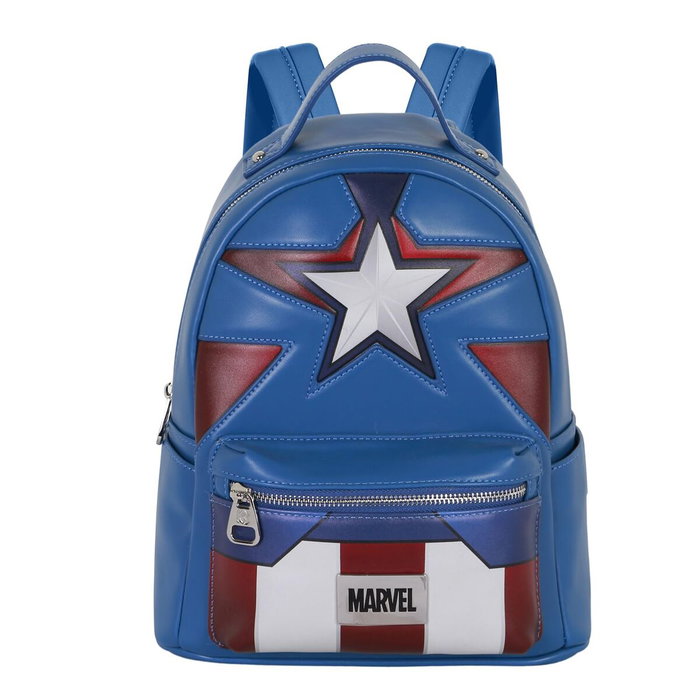 Karactermania Mochila Heady Courage Capitán América Azul Karactermania Mochila Heady Courage Capitán América Azul