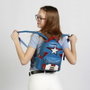 Karactermania Mochila Heady Courage Capitán América Azul