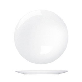 Costa Verde Vajilla Saturno Coupe Plato Llano de Porcelana, Diámetro 24 cm (Set de 6)