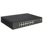LevelOne Switch Gestionado L2 16 Puertos Gigabit Ethernet GES-2118, 2x SFP, 19", Montaje Rack, 36 Gbps, Sin Ventilador