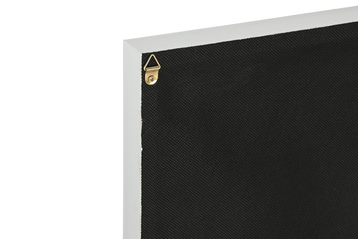 DKD Home Decor Cuadro Gris Amarillo Lienzo LED Nubes 1.8 x 40 x 30 cm (4 Unidades)