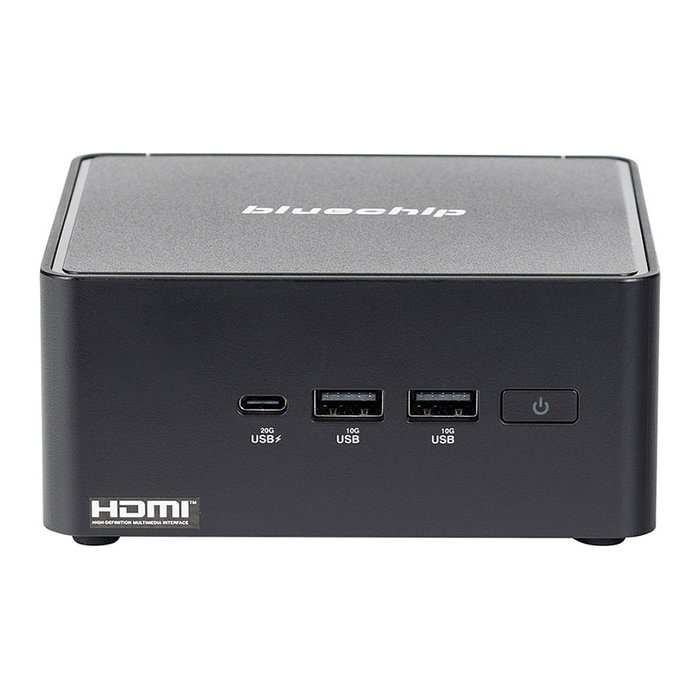 bluechip BUSINESSline M1435 Mini PC Intel Core 3 100U, 8GB RAM, 500GB SSD, Windows 11 Pro bluechip BUSINESSline M1435 Mini PC Intel Core 3 100U, 8GB RAM, 500GB SSD, Windows 11 Pro