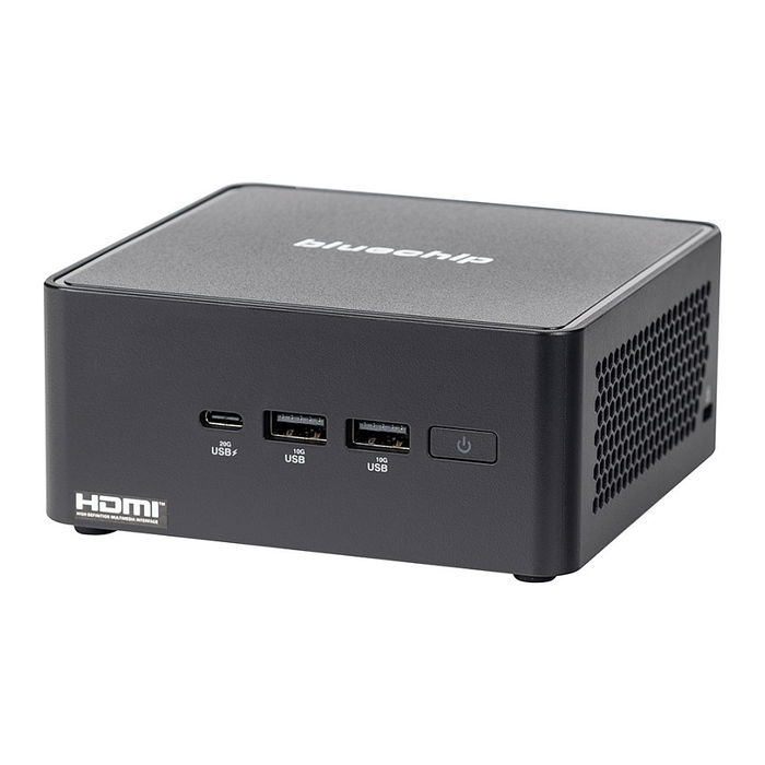 bluechip BUSINESSline M1435 Mini PC Intel Core 3 100U, 8GB RAM, 500GB SSD, Windows 11 Pro bluechip BUSINESSline M1435 Mini PC Intel Core 3 100U, 8GB RAM, 500GB SSD, Windows 11 Pro
