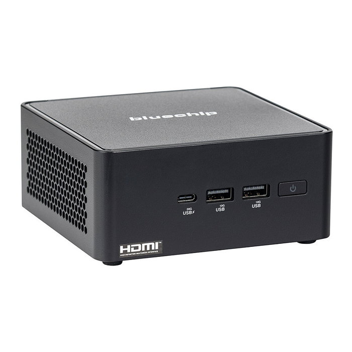 bluechip BUSINESSline M1435 Mini PC Intel Core 3 100U, 8GB RAM, 500GB SSD, Windows 11 Pro bluechip BUSINESSline M1435 Mini PC Intel Core 3 100U, 8GB RAM, 500GB SSD, Windows 11 Pro