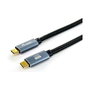 Equip Cable USB-C 3.2 de 3 metros, 5A, 4K 60Hz, compatible con carga y vídeo