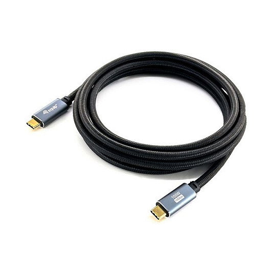 Equip Cable USB-C 3.2 de 3 metros, 5A, 4K 60Hz, compatible con carga y vídeo Equip Cable USB-C 3.2 de 3 metros, 5A, 4K 60Hz, compatible con carga y vídeo