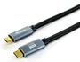 Equip 128359 Cable USB-C 3.2 Gen 2 (10 Gbps) 3 m M/M - Carga 100W PD, 4K@60Hz, Malla de Algodón, Chip E-Mark