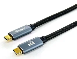 Equip Cable USB-C a USB-C 3.2 Gen 2 de 3m, 100W, 4K/60Hz, Negro