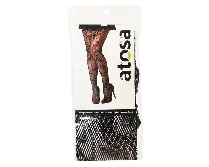 Pantyhose con Diseño de Serpiente Negras para Halloween - Disfraz de Hechicera, Mujer Serpiente o Bruja