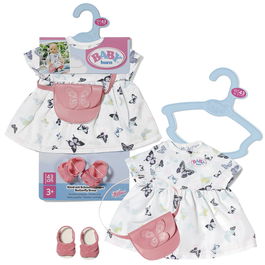 Zapf Creation Vestido Mariposa 43 Cm Muñeca 838709 para Baby Born