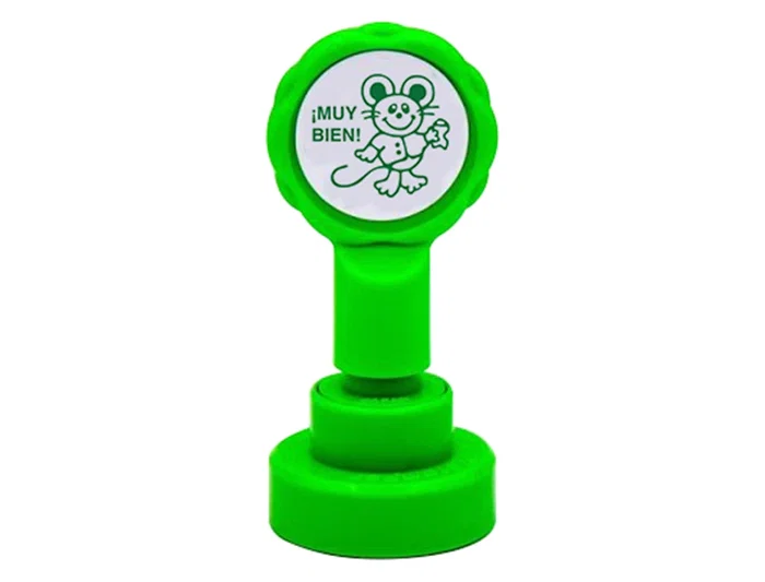 Artline Sello Emoticono Muy Bien Verde 22 mm Diámetro Ideal Uso Escolar