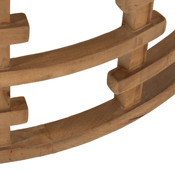 Mesa Centro Natural Dm-Madera 80 X 80 X 36 cm
