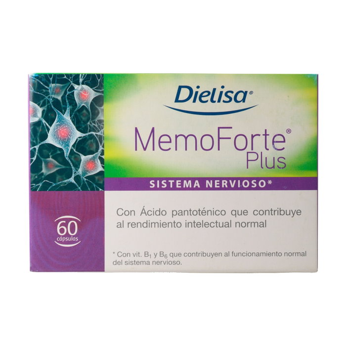 Dietisa Memoforte Plus 60 Cápsulas Complemento Alimenticio Memoria y Concentración Dietisa Memoforte Plus 60 Cápsulas Complemento Alimenticio Memoria y Concentración