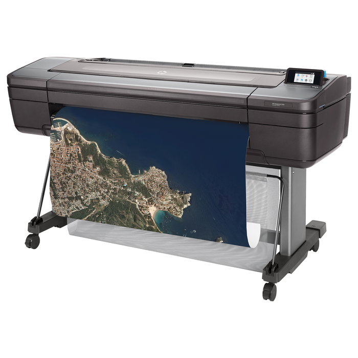 HP DesignJet Z6dr Impresora de Gran Formato 112 cm / 44", PostScript 3, Cortadora Vertical (V-Trimmer), Inyección de Tinta Térmica, 2400 x 1200 DPI, Color, 6 Cartuchos